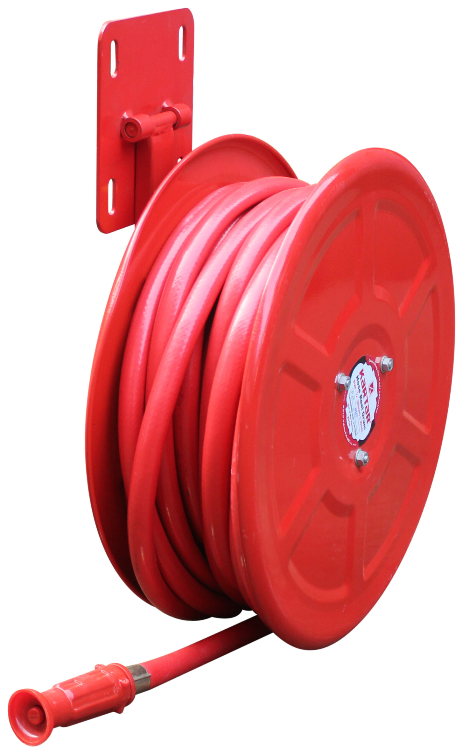 Hazet Self-Winding Drum with Water and Air Hose 15m - Garden Hose Reel